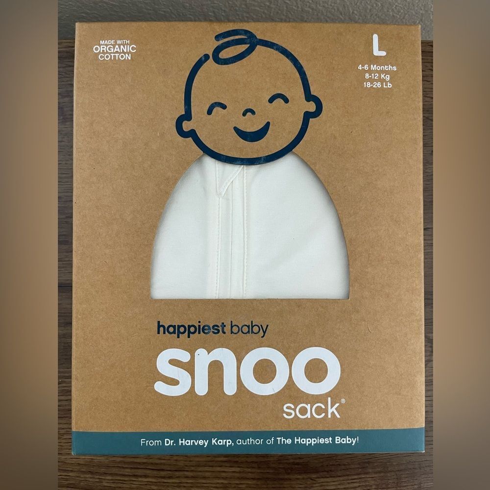 Happiest Baby Snoo Sack - Cream